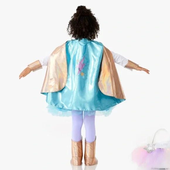 Superhero Light-up Girl Costume PBK/NWT - Picture 2 of 12